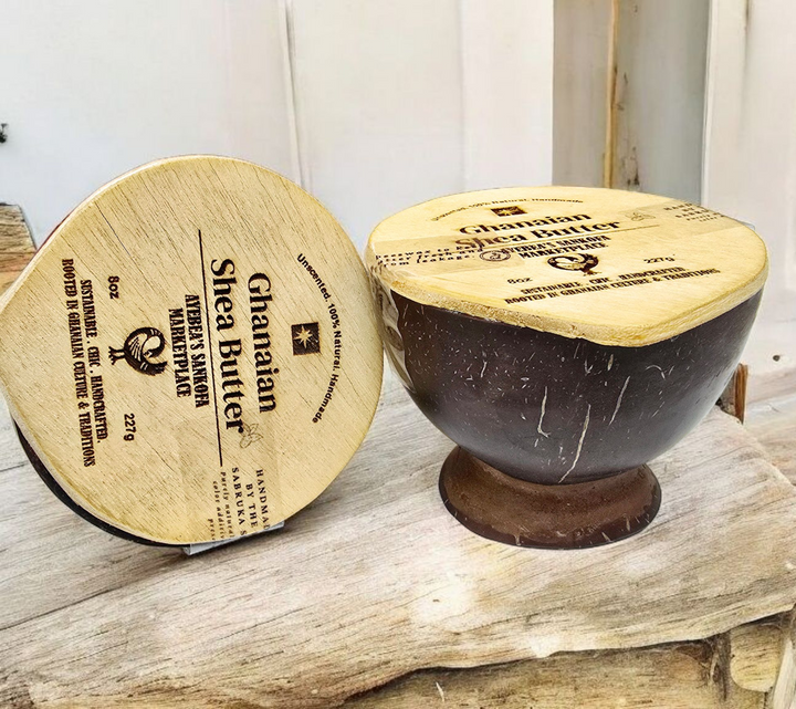 100% Natural Unrefined Shea Butter- 8oz