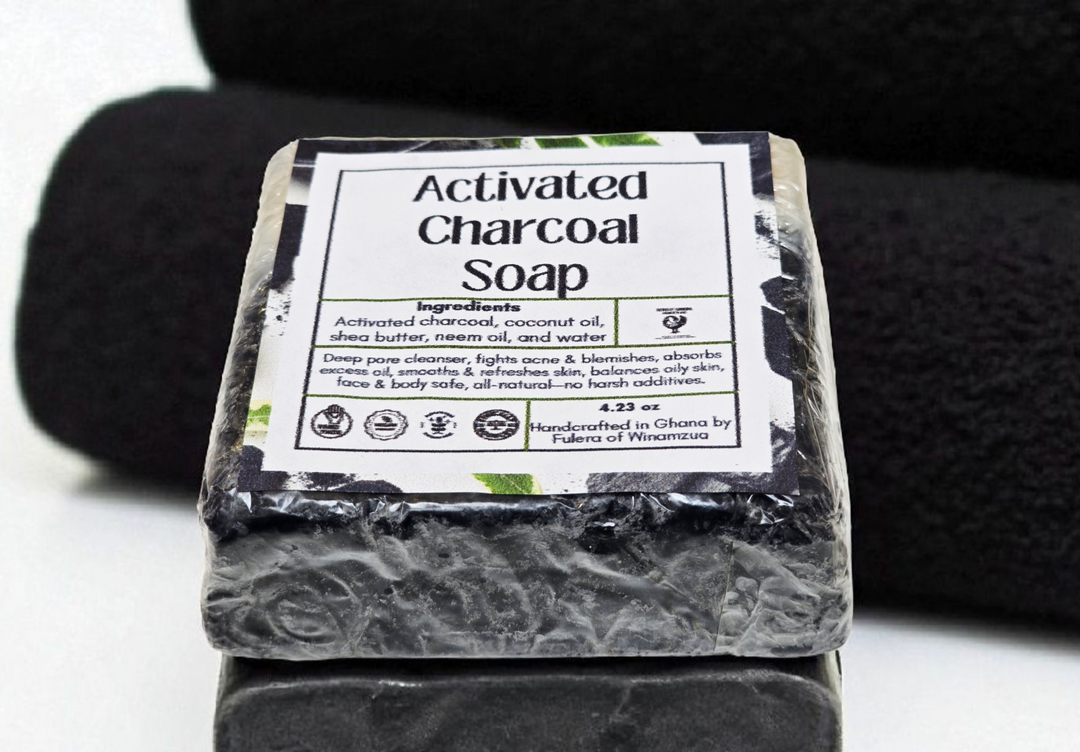 Activated Charcoal Soap-All Natural