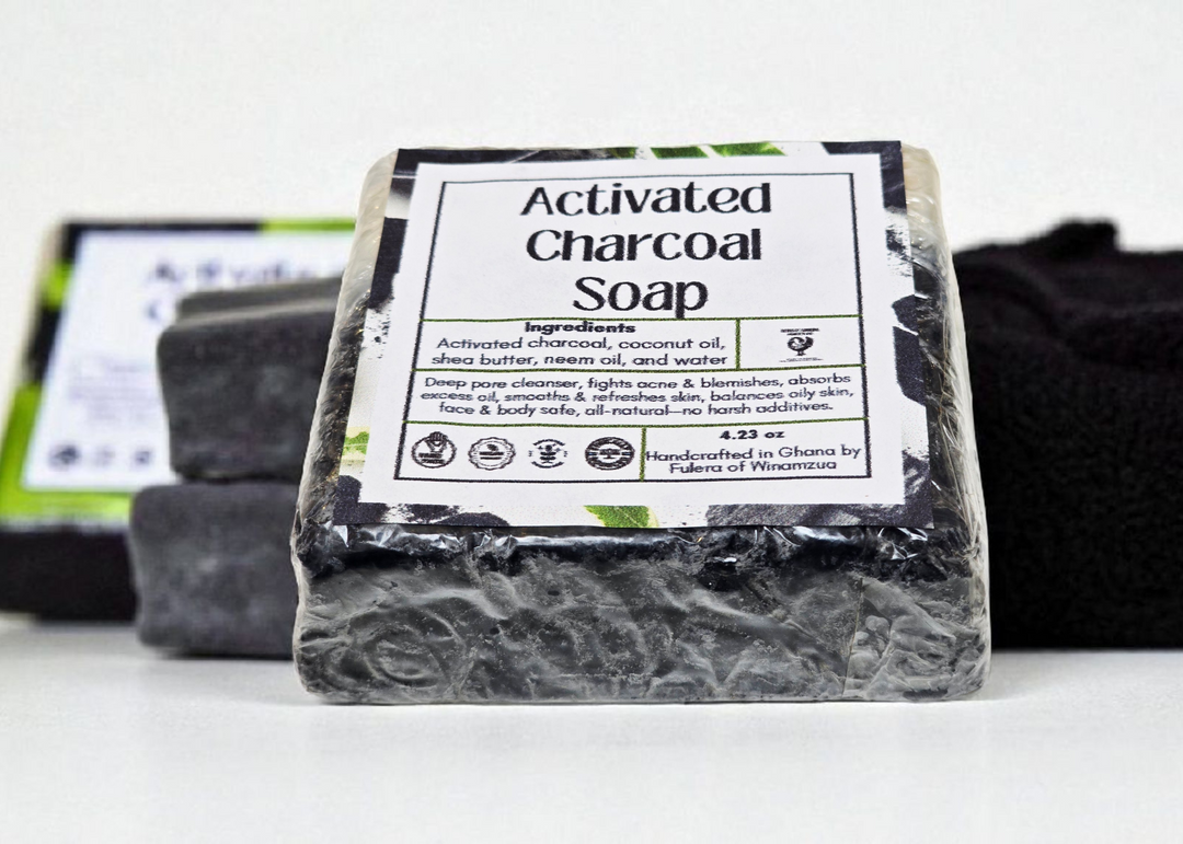Activated Charcoal Soap-All Natural