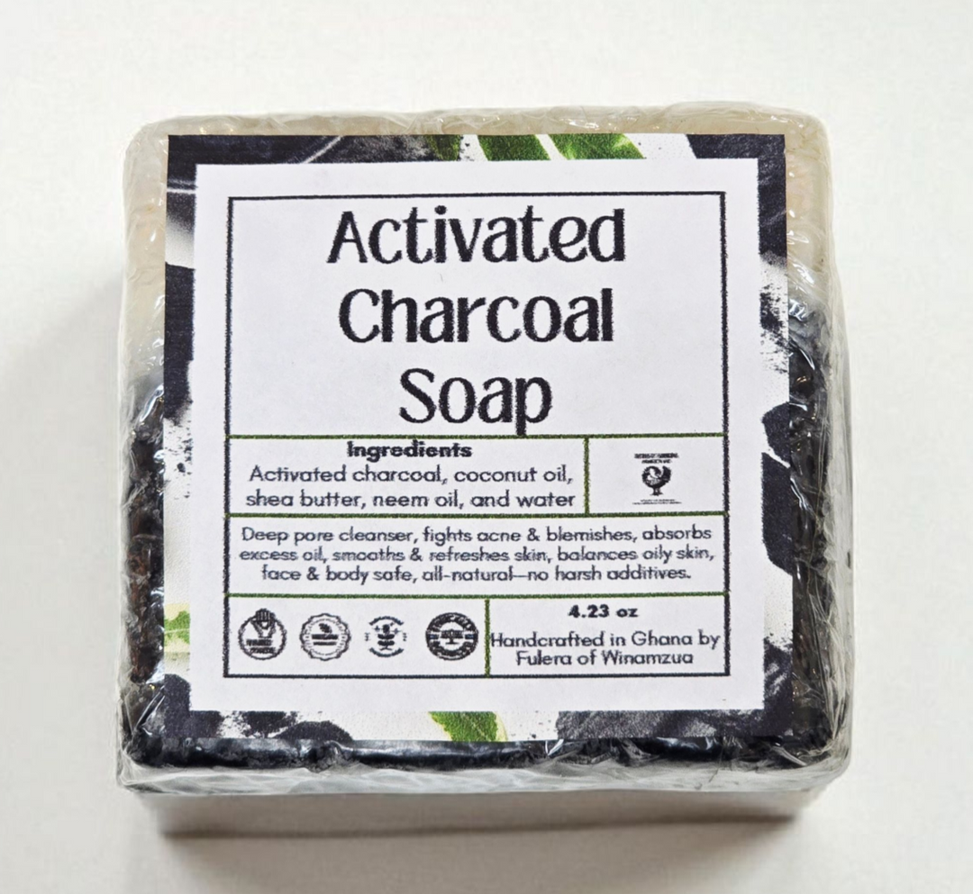 Activated Charcoal Soap-All Natural