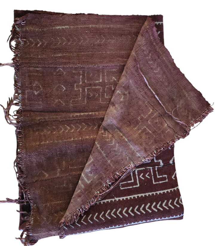 Fair Trade Bogolan Textile – Hand-Painted African Fabric for Sustainable Home Décor