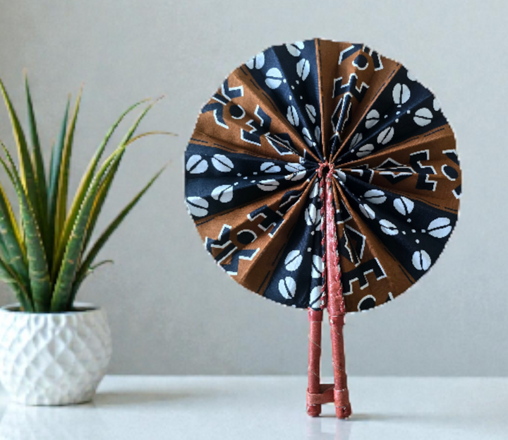 Gye Nframa Ankara Fan-Mawunyo