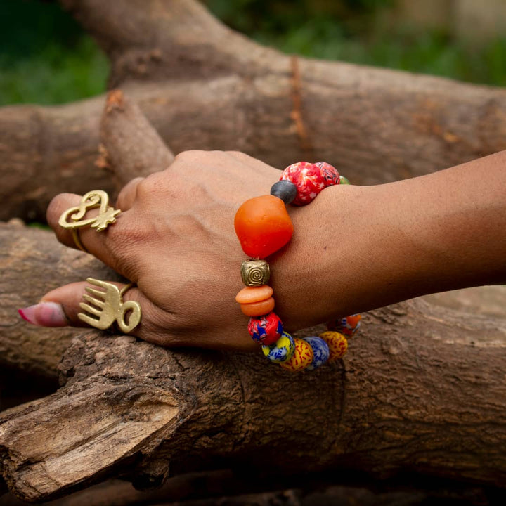 "Dzɔlɔ"- One of a Kind Bracelet-Hunu