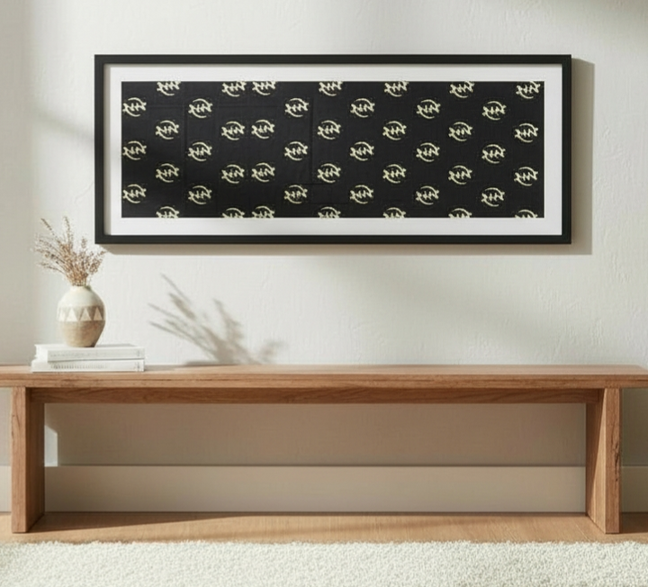Fair Trade Bogolan Textile – Hand-Painted African Fabric for Sustainable Home Décor