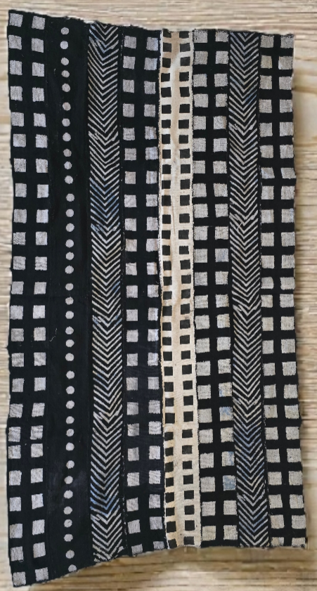 Fair Trade Bogolan Textile – Hand-Painted African Fabric for Sustainable Home Décor