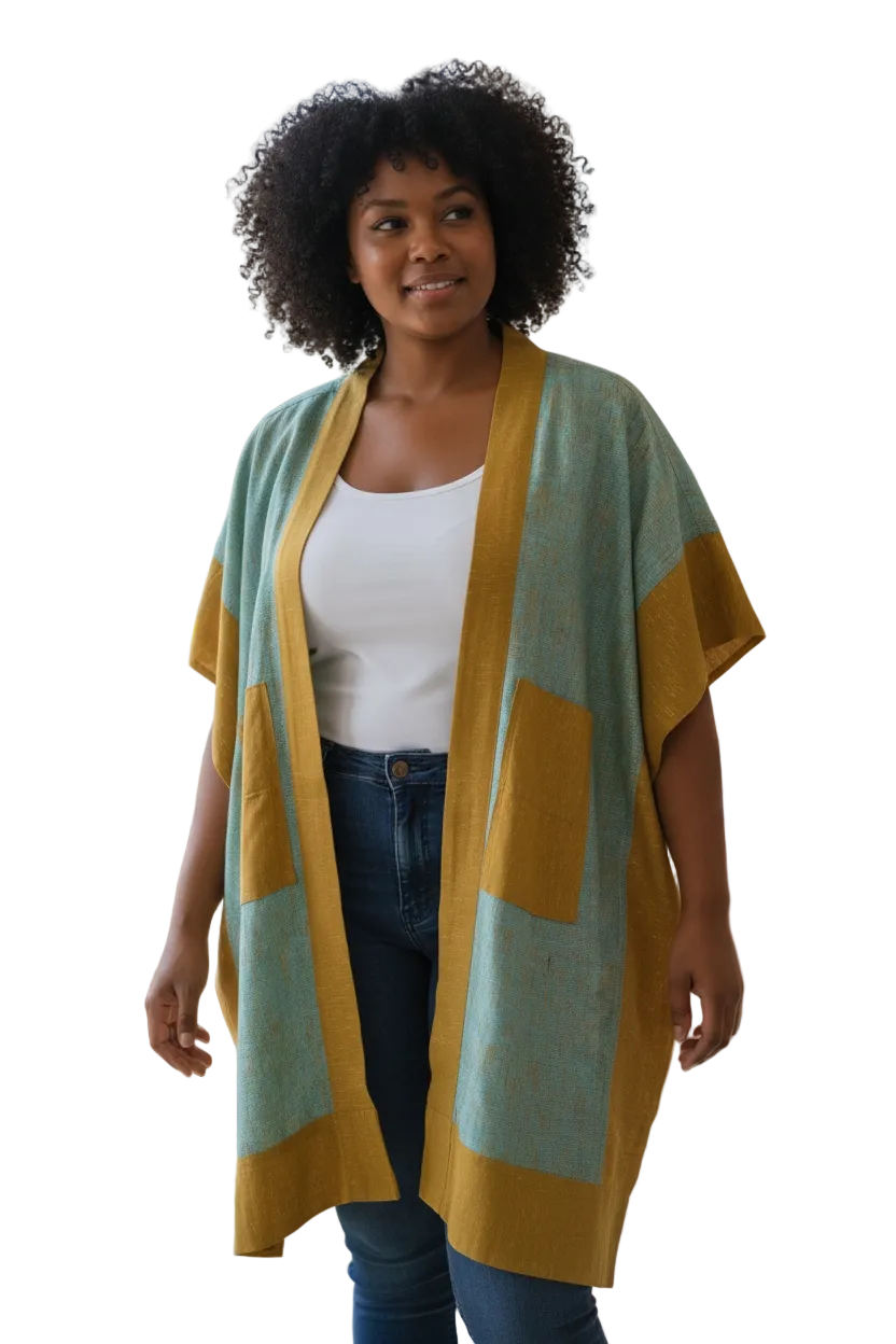 Regal Kente Kimono