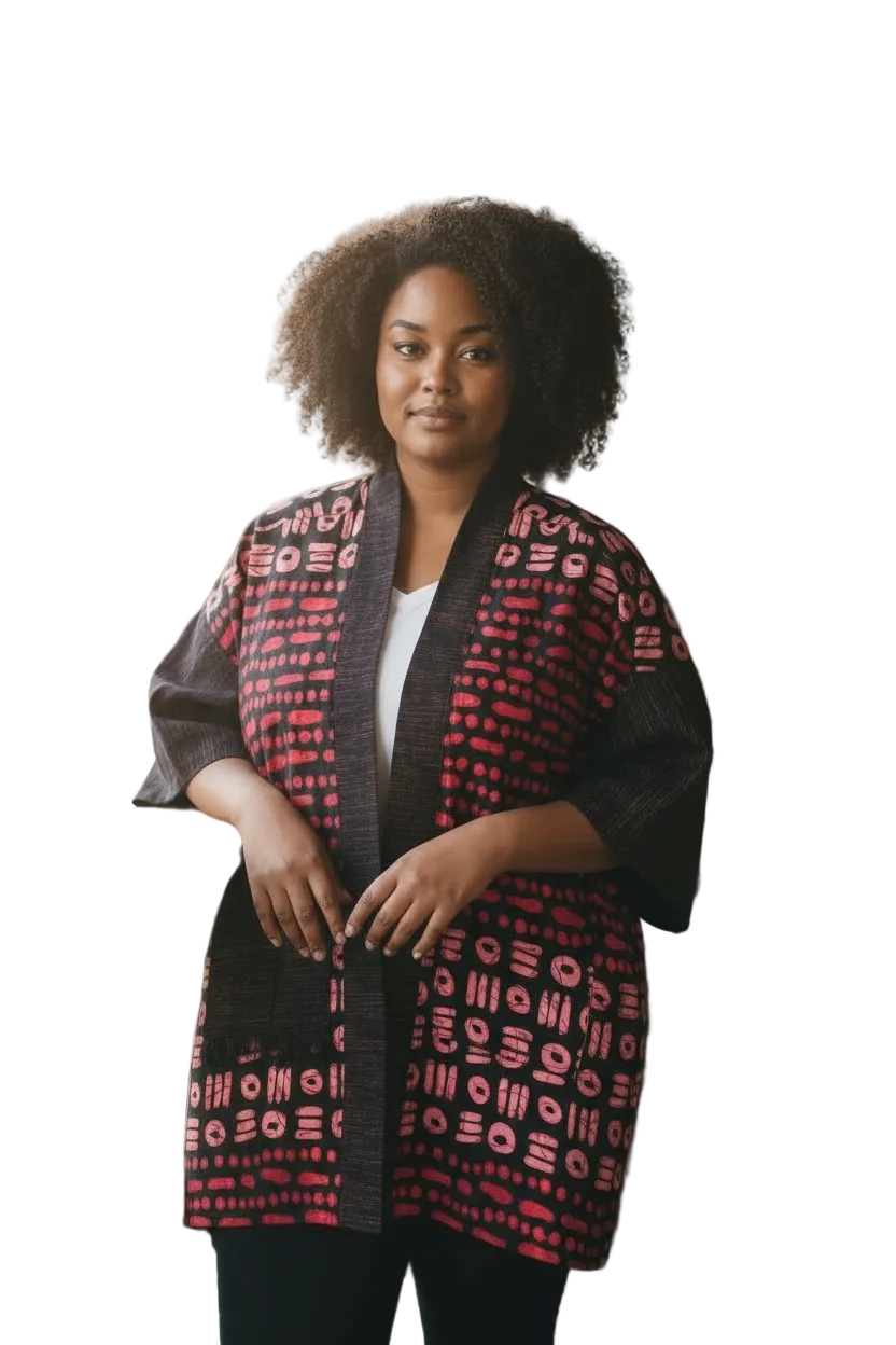 Regal Kente Kimono