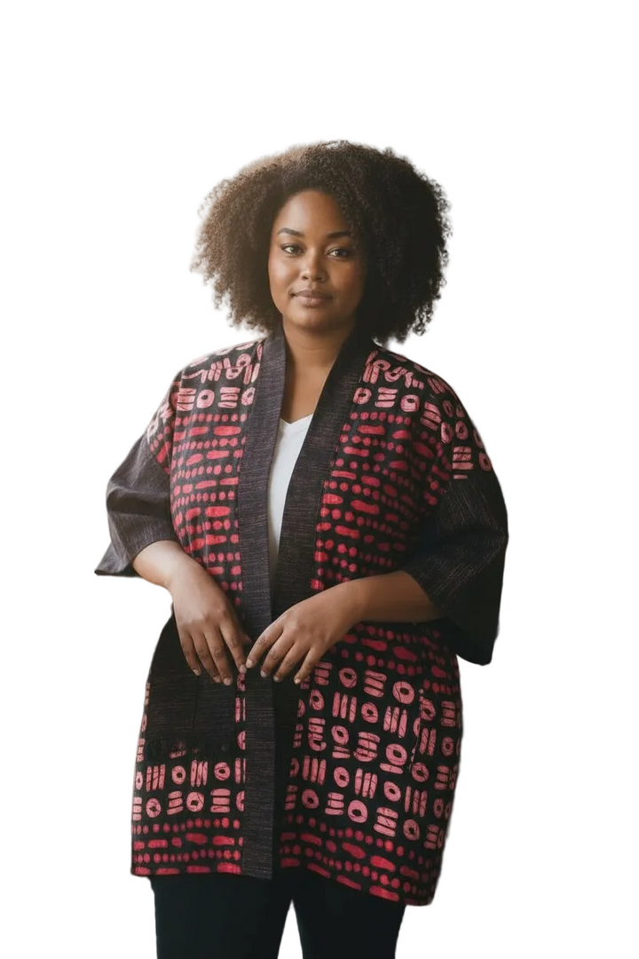Regal Kente Kimono