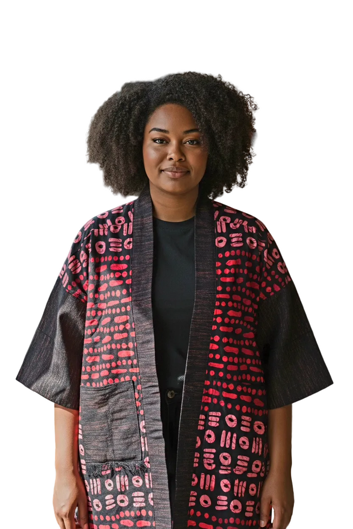 Regal Kente Kimono
