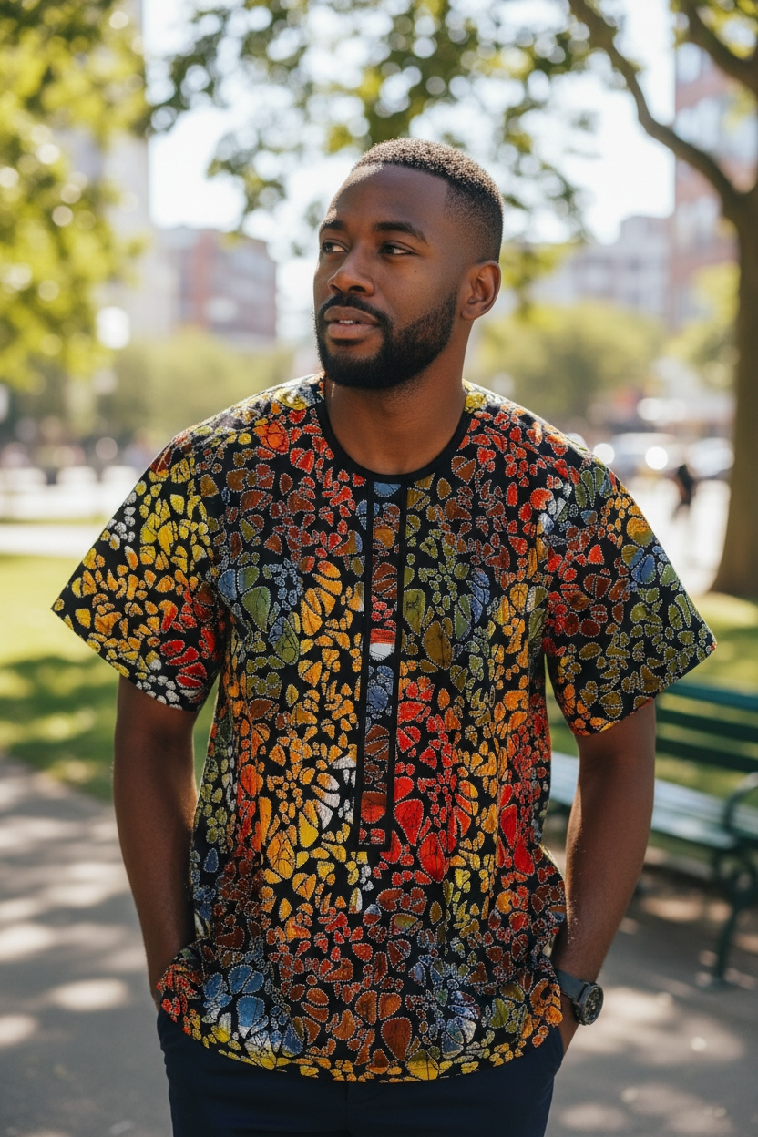 Bepowso Men's Shirt