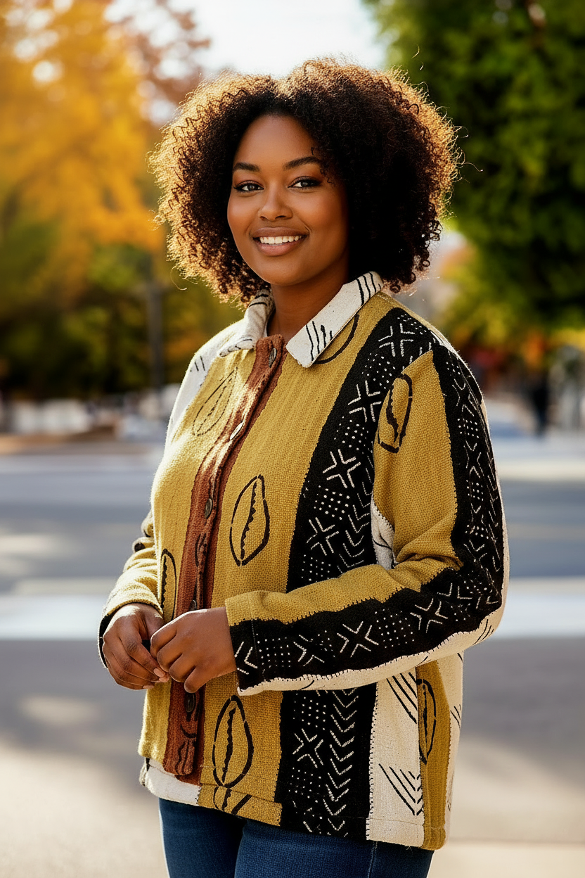 Lareba Bogolan Jacket