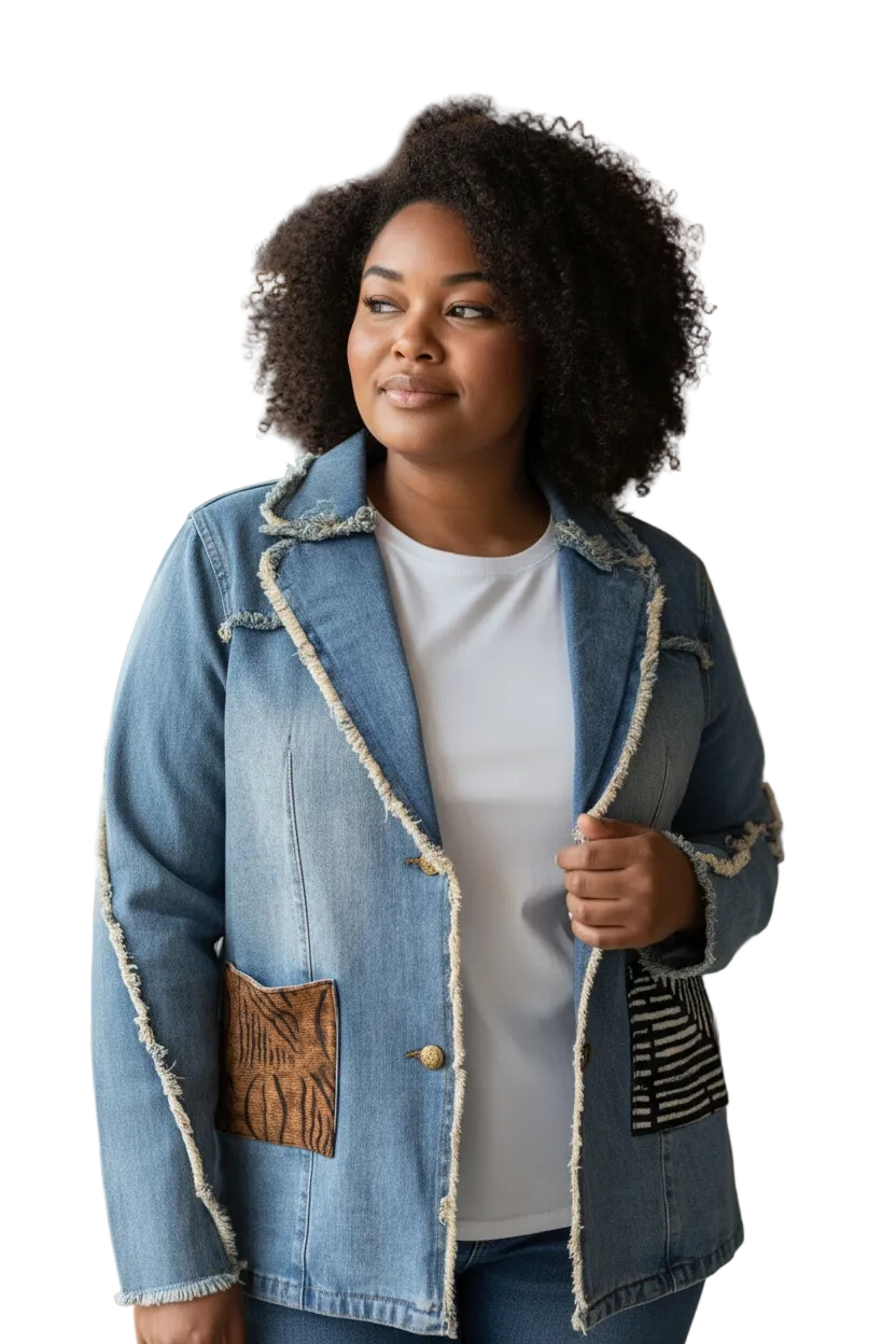 Esi-Denim Fusion Upcycled Jacket
