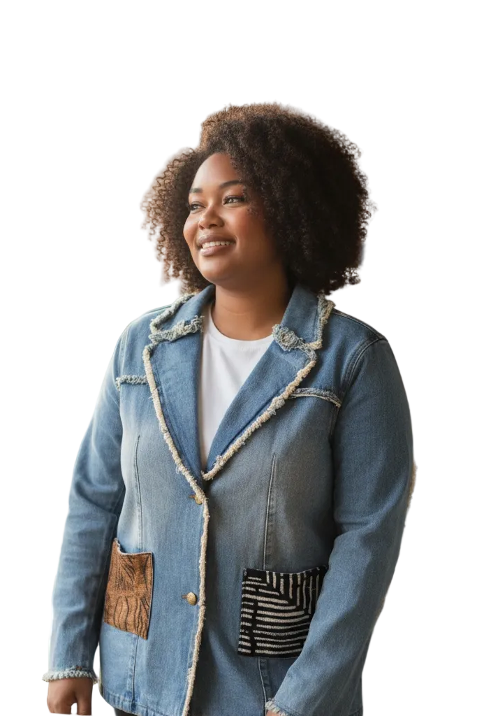 Esi-Denim Fusion Upcycled Jacket