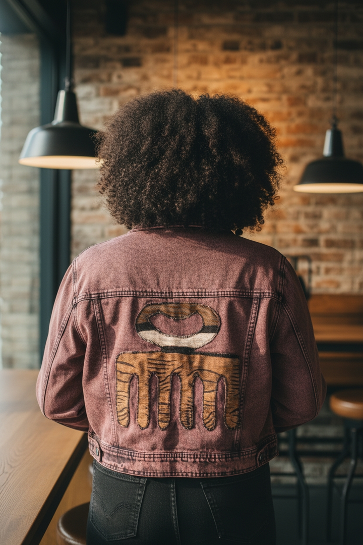 Duafe-Denim Fusion Upcycled Jacket
