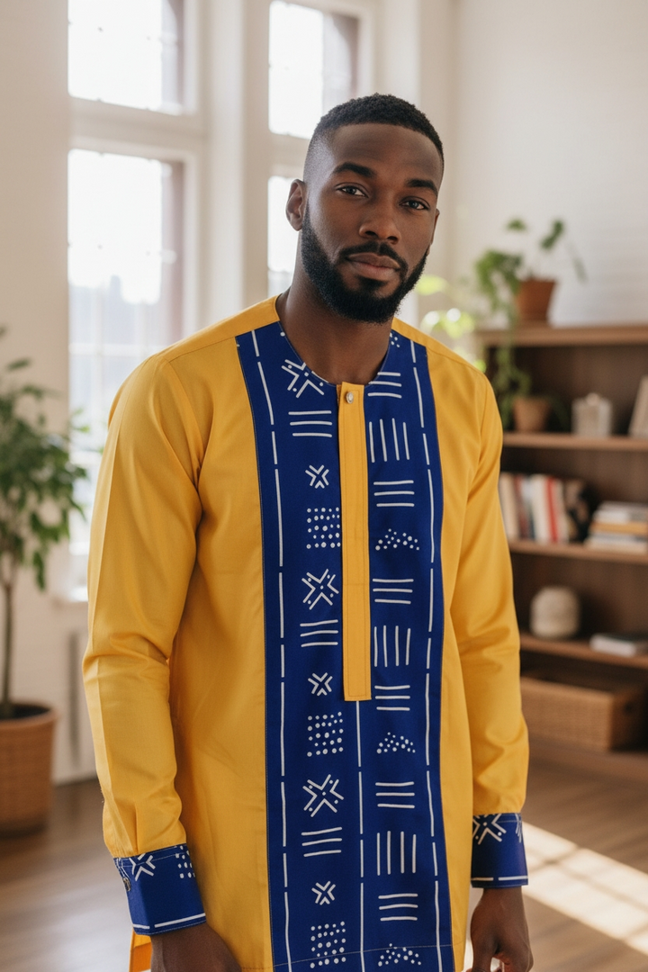 Bepowso Men's Shirt