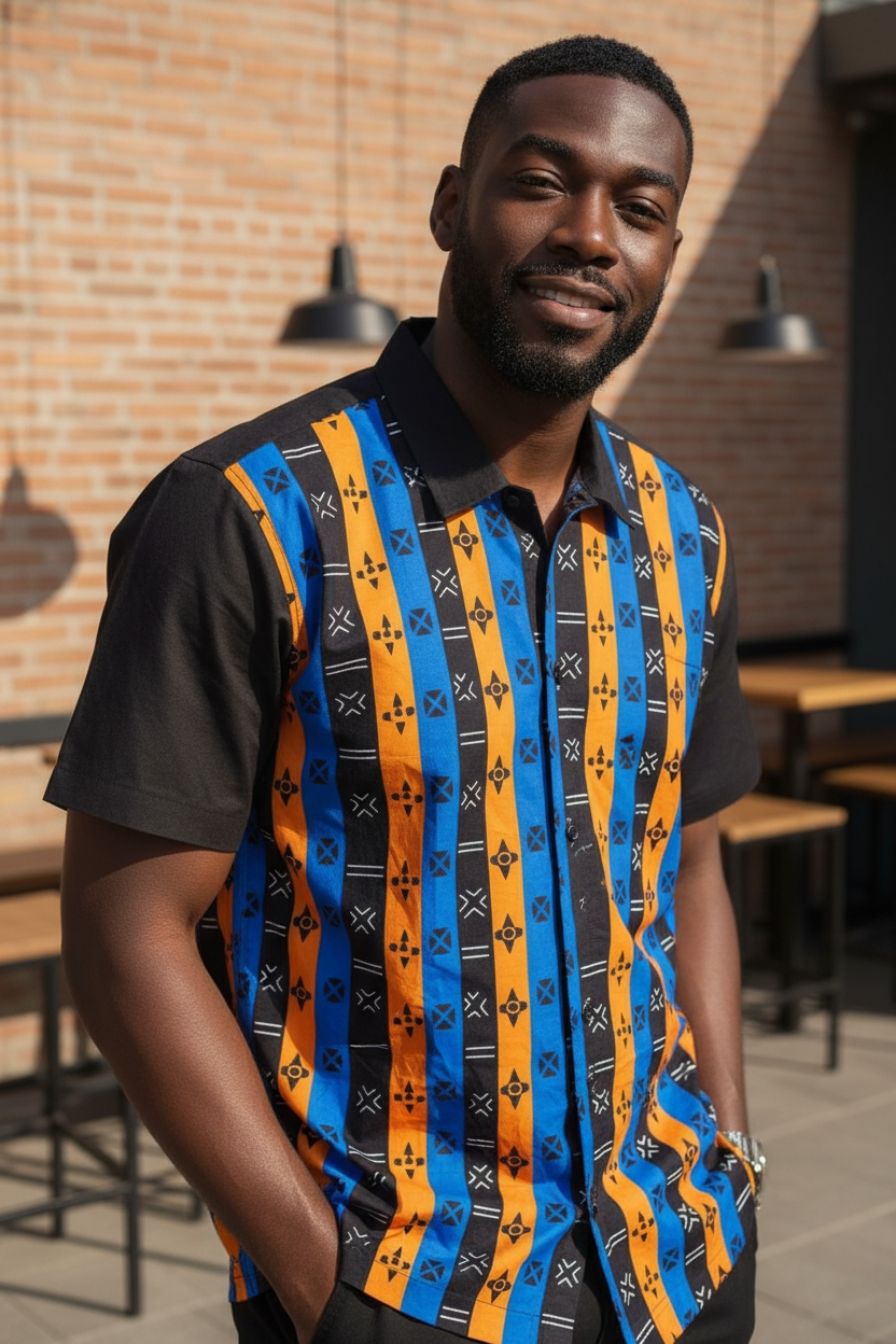 Bepowso Men's Shirt
