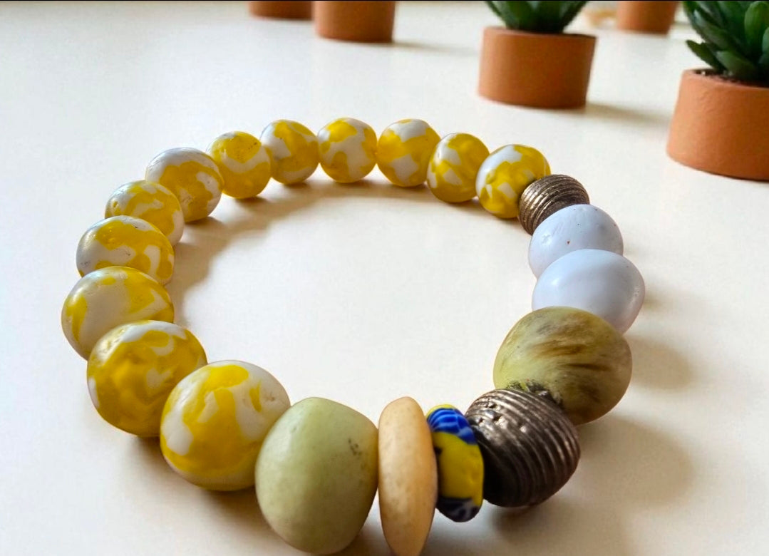 "Dzɔlɔ"- One of a Kind Bracelet-Hunu